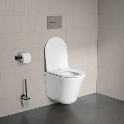 Подвесной безободковый унитаз IDDIS Ray
