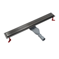 Лоток душевой IDDIS Perfex сифон 360, комбинированный затвор, перфор. решетка, 800мм, графит (975B8GM20DZ)