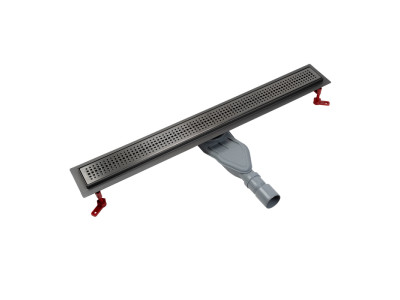 Лоток душевой IDDIS Perfex сифон 360, комбинированный затвор, перфор. решетка, 800мм, графит (975B8GM20DZ)