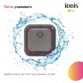 Мойка IDDIS Mate нерж. сталь, графит, 446*446 (MAT44GMi77)