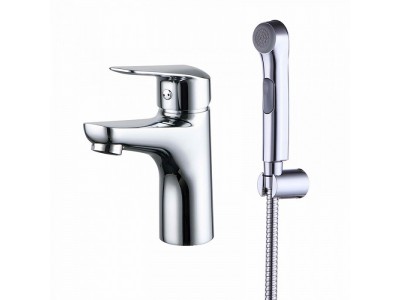 Смеситель для раковины с гигиеническим душем IDDIS Torr (TORSB00i08)