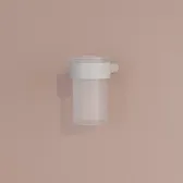 Стакан, нержавеющая сталь, Petite, белый матовый, IDDIS, PETWTSGi45