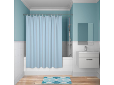 Штора для ванной комнаты, 180*200см, Полиэстер, IDDIS, B70P218i11