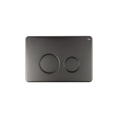 Смывная клавиша Unisteel механич., матовый графит IDDIS
