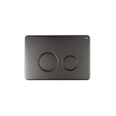 Смывная клавиша Unisteel механич., матовый графит IDDIS
