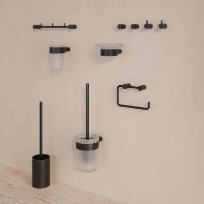 Стакан, нержавеющая сталь, Petite, черный матовый, IDDIS, PETBLSGi45