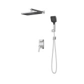 Встраиваемая система с тропическим и ручным душем, глянцевый хром, Parker, IDDIS, PARSB02i67