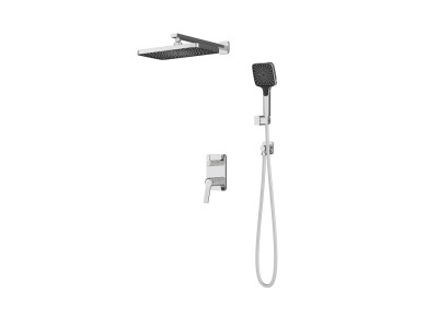 Встраиваемая система с тропическим и ручным душем, глянцевый хром, Parker, IDDIS, PARSB02i67