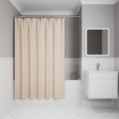 Штора для ванной IDDIS Base 200x180 см, Полиэстер, розовый (BG01P18i11)