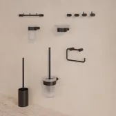 Мыльница, нержавеющая сталь, Petite, черный матовый, IDDIS, PETBLSGi42