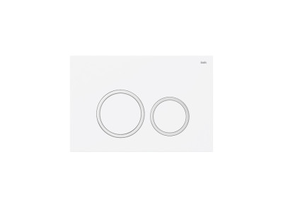 Клавиша смыва IDDIS Unifix универсальная, белая 002 (UNIR2WCi77)