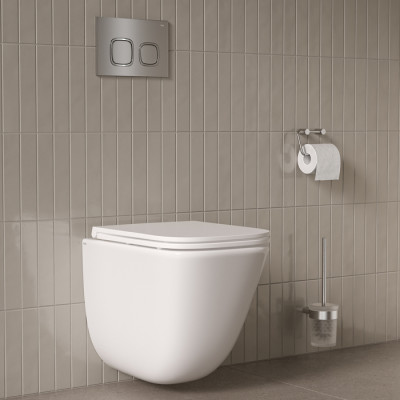 Клавиша смыва IDDIS Unifix универсальная, хром 004 (UNIS4CHi77)