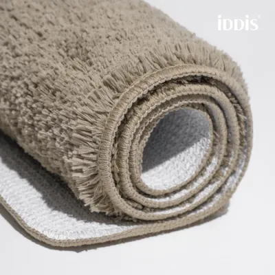 Коврик для ванной комнаты, 70x120, микрофибра, светло-коричневый, IDDIS, BSQL07Mi12IT