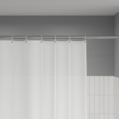 Штора для ванной IDDIS Бэйс (Base) 200x180 см, полиэстер, белый (BS08P18i11)