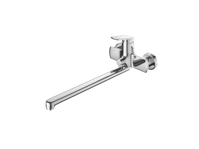 Смеситель IDDIS для ванны с длинным изливом и керамическим дивертором Esper (ESPSB00i10WA)