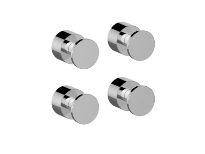 Комплект крючков 4 шт. хром IDDIS (HOK4SC0i41)