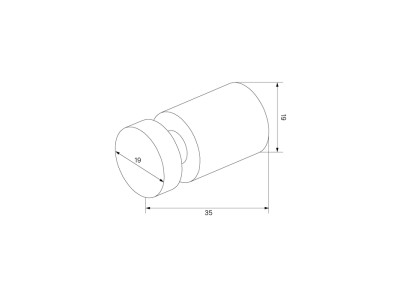 Комплект одинарных крючков IDDIS Petite, сплав металлов, черный матовый (PET2SB1i41)