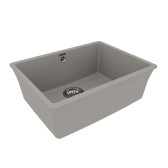 Кухонная мойка Lemark SINARA 540-U подстольного монтажа из кварцгранита цвет: Грей (9910075)