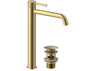 Смеситель Lemark Beluga для раковины высокий (LMF-8015B-BRLG)