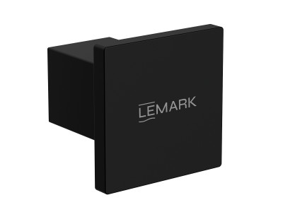 Крючок для полотенец Lemark VALDAY, сталь, матовый черный (LMA-8111S-BL)