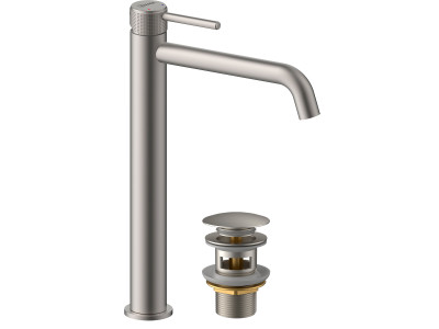 Смеситель Lemark Beluga для раковины высокий (LMF-8015B-BN)