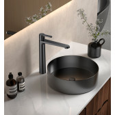 Смеситель Lemark Ladoga для раковины высокий (LMF-0715B-BL)