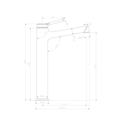Смеситель Lemark Minima (LM3809C) для раковины