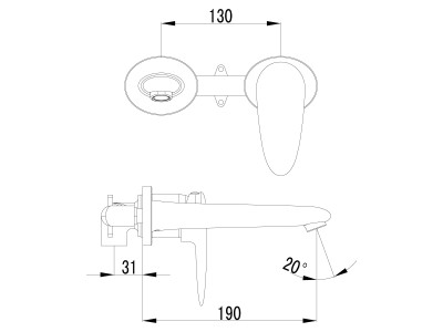 Смеситель для раковины Lemark Status (LM4426C)