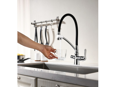 Смеситель для кухонной мойки Lemark Comfort (LM3070C)