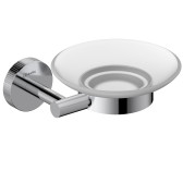 Мыльница Lemark BELUGA подвесная, сталь, стекло, хром (LMA-8031S-C)