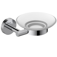 Мыльница Lemark BELUGA подвесная, сталь, стекло, хром (LMA-8031S-C)