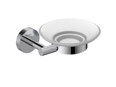 Мыльница Lemark BELUGA подвесная, сталь, стекло, хром (LMA-8031S-C)