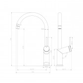 Смеситель для кухни Lemark Minima (LM3805C) для кухни