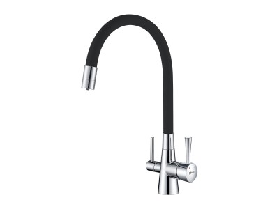 Смеситель для кухни Lemark Comfort с подключением к фильтру с питьевой водой (LM3075C)