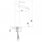 Смеситель для раковины Lemark Atlantiss (LM3209C)