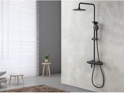 Душевая система Lemark Bronx (LM3772BL)