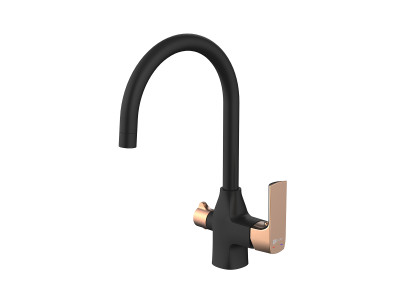 Смеситель для кухни Lemark Ursus с подключением к фильтру (LM7261BLR)