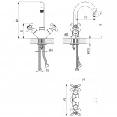 Смеситель Lemark Standard для раковины (LM2107C)