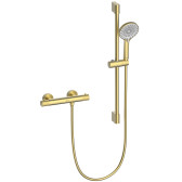 Смеситель Lemark Beluga для душа, термостатический (LMF-8044B-BRLG)