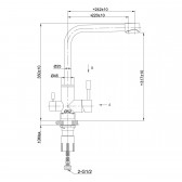 Смеситель для кухни Lemark Expert (LM5061GMN)