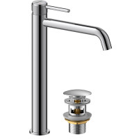 Смеситель Lemark Beluga для раковины высокий (LMF-8015B-C)