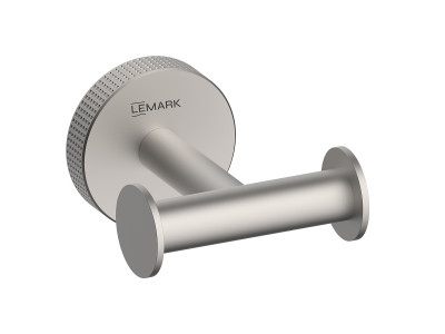 Крючок для полотенец Lemark BELUGA, сталь, брашированный никель (LMA-8011S-BN)