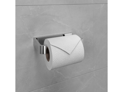 Держатель для туалетной бумаги  Lemark SMOOTH LINE открытый , хром (9721007)