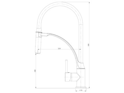 Смеситель для кухонной мойки Lemark Soul (LM6007C)