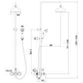 Душевая программа для душа Lemark Brava (LM4760G)