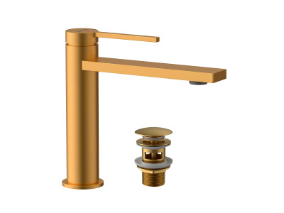 Смеситель Lemark Valday для раковины (LMF-8112B-BRG)