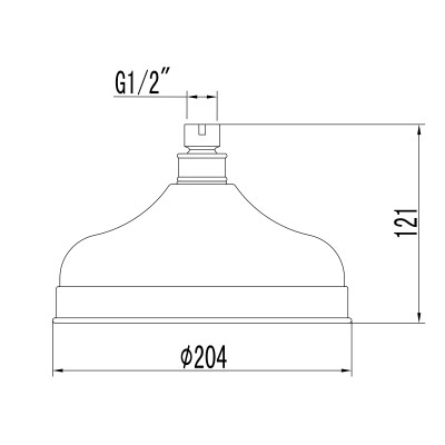 Верхний душ Lemark (LM8989G)