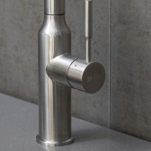 Смеситель Lemark Expert для кухни с вытягивающимся поворотным изливом (LM5085S)