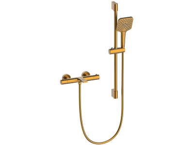 Смеситель Lemark Valday для ванны, термостатический (LMF-8142B-BRG)