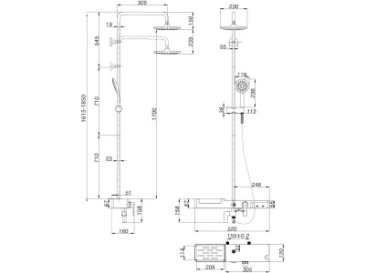 Душевая программа  Lemark Tropic (LM7007C)